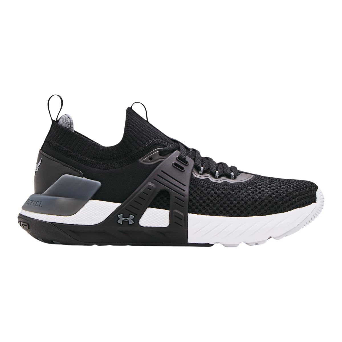 Black Under Armour Project Rock Running Shoes For Men, Size: 41-45 at Rs  3399/pair in Delhi