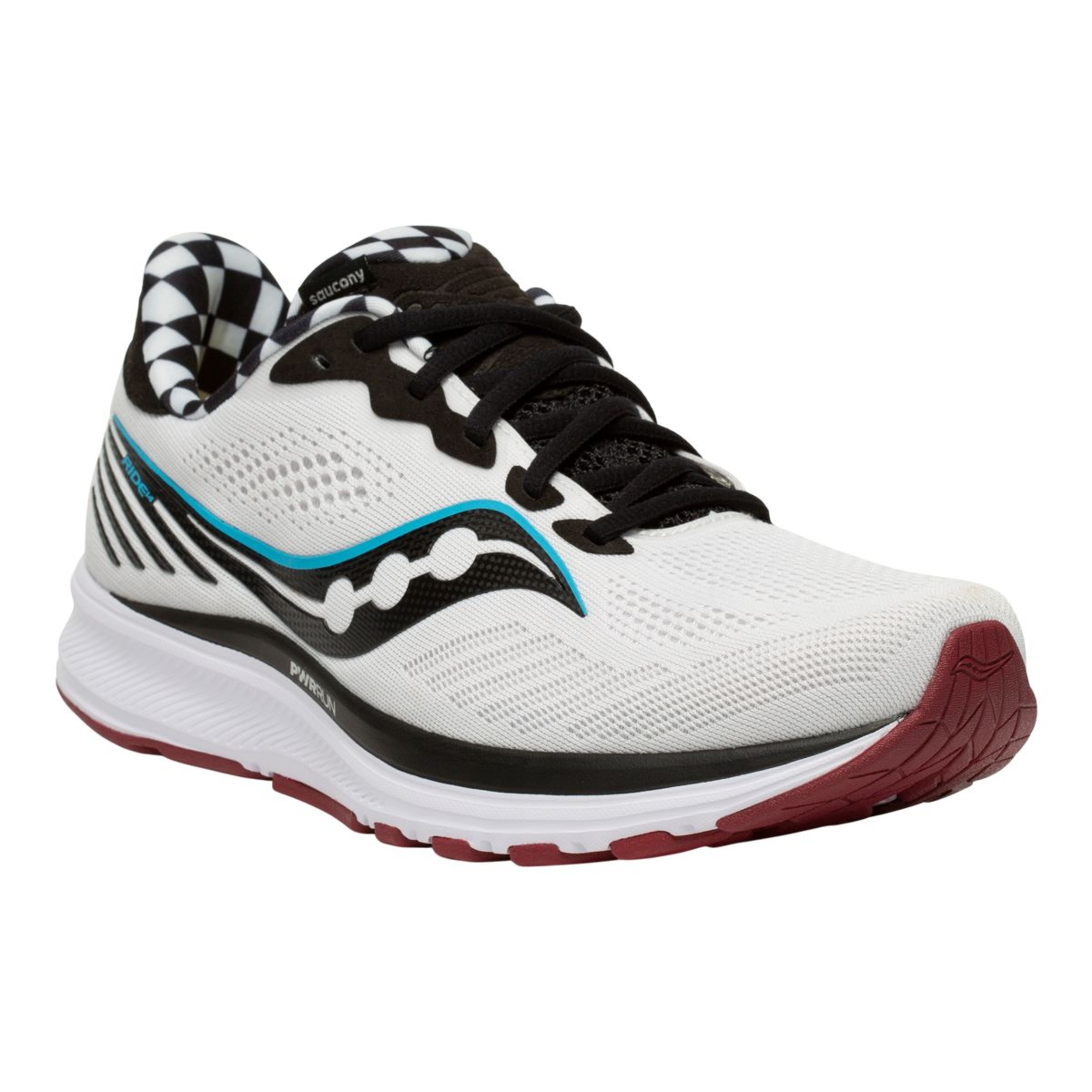 Saucony Men's PWRRUN Ride 14 Running Shoes, Breathable, Slip On ...