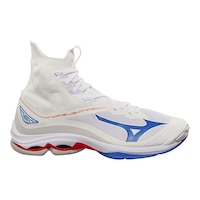 Mizuno Men's Wave Lightning Neo Indoor Court Volleyball Shoes, High Top, Tennis, Badminton Side_Right