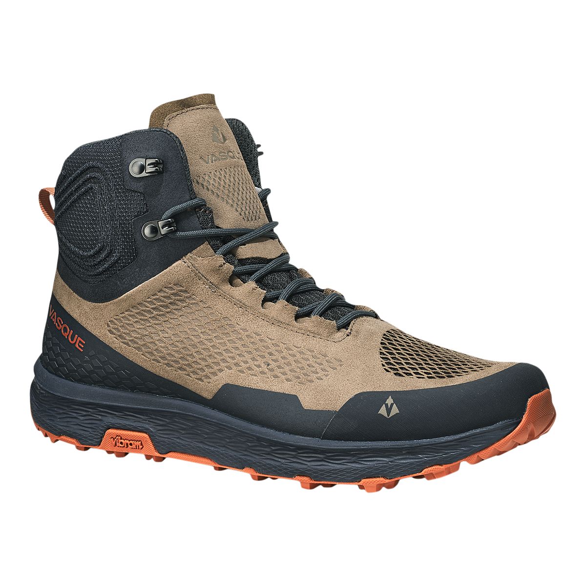 Image of Vasque Men's Breeze LT ECO Mid Waterproof Mesh Hiking Shoes