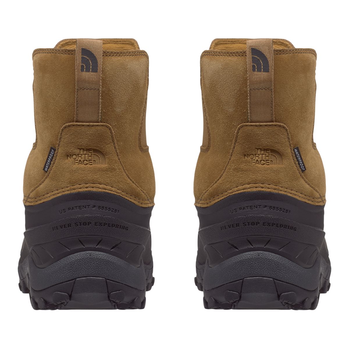 The North Face Men's Chilkat IV Winter Boots, Slip On, Waterproof, Insulated, Non Slip