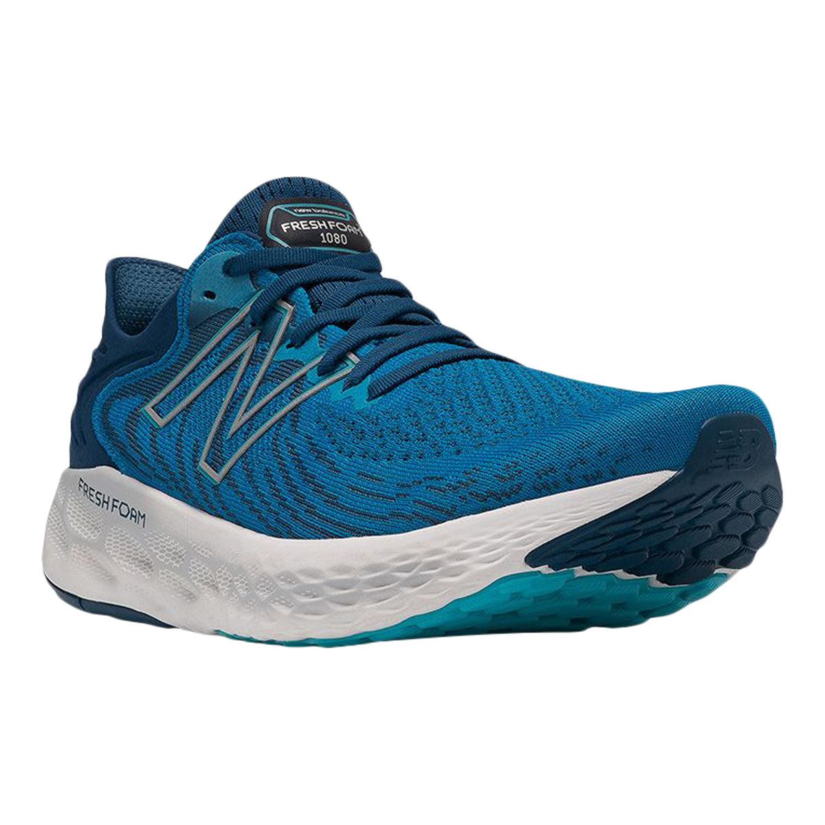 New Balance Men's Fresh Foam 1080V11 Running Shoes, 2E Wide Width, Comfortable, Mesh