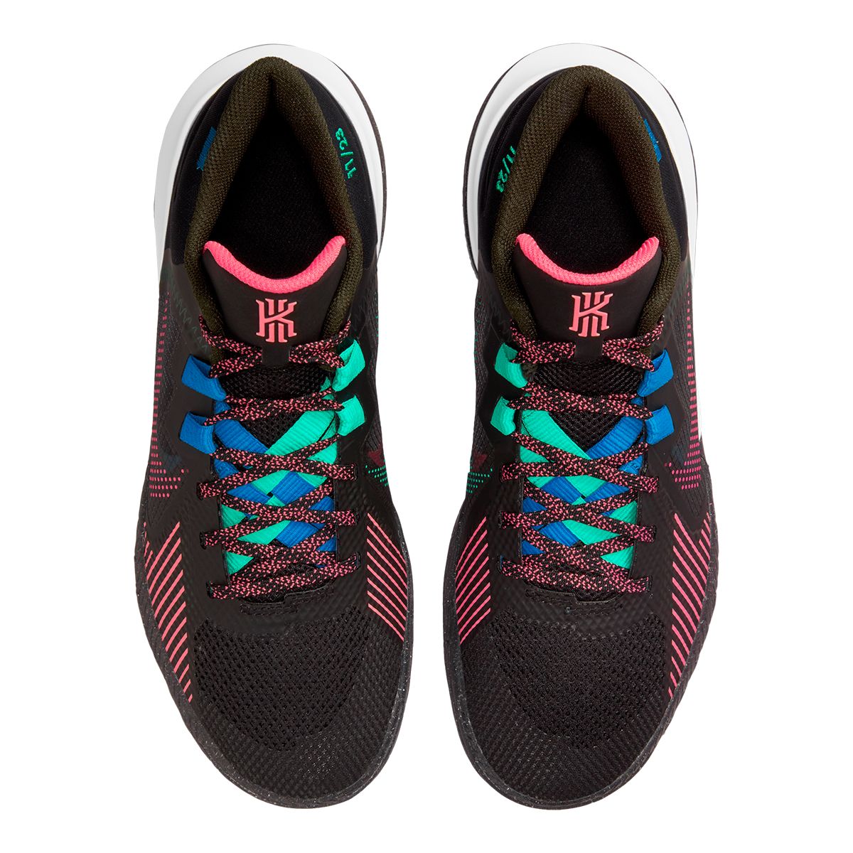 Nike Men's Flytrap V Basketball Shoes, Indoor, Leather, Lightweight