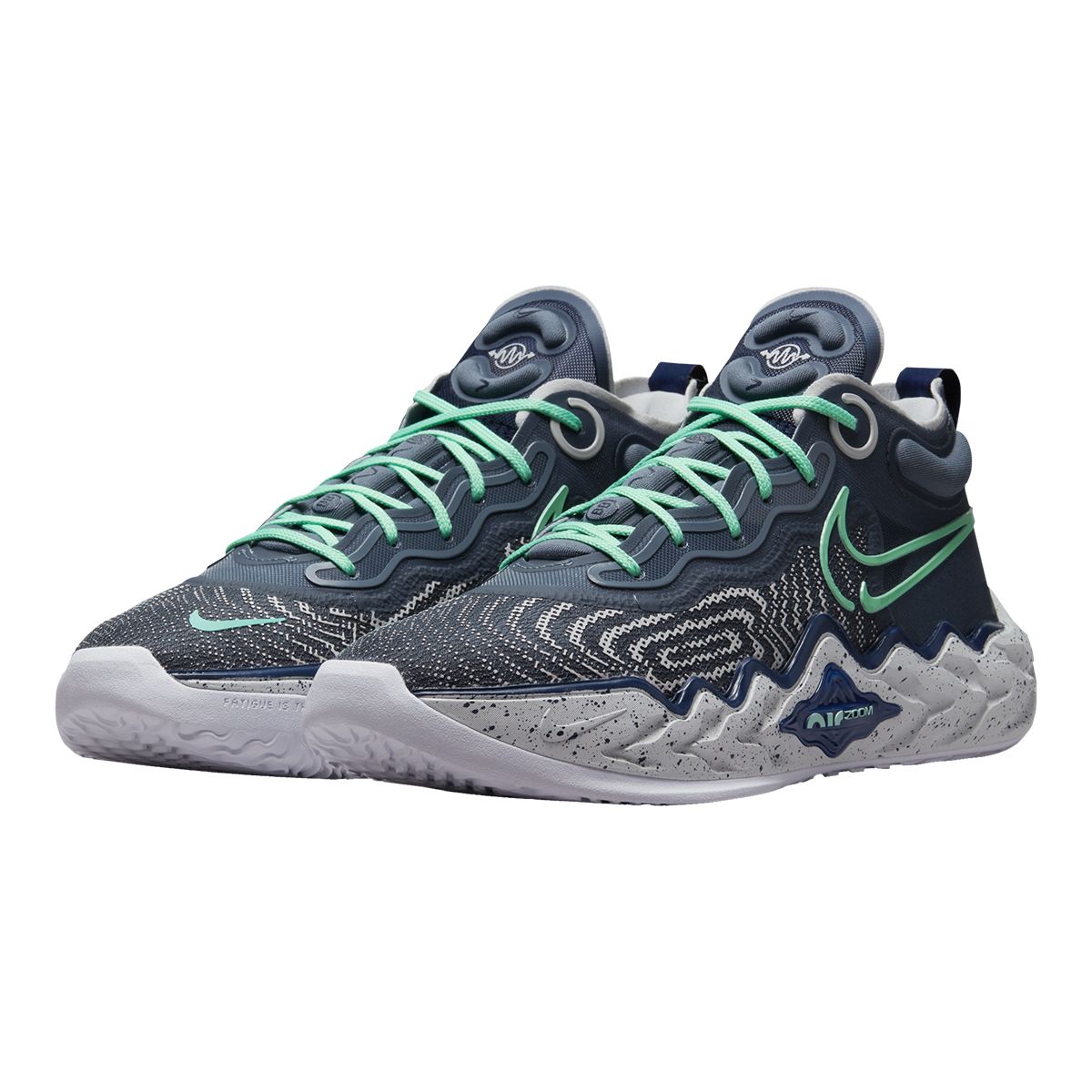 Nike Men's Air Zoom G.T. Run Armory Basketball Shoes, Running, Indoor, Leather, Cushioned