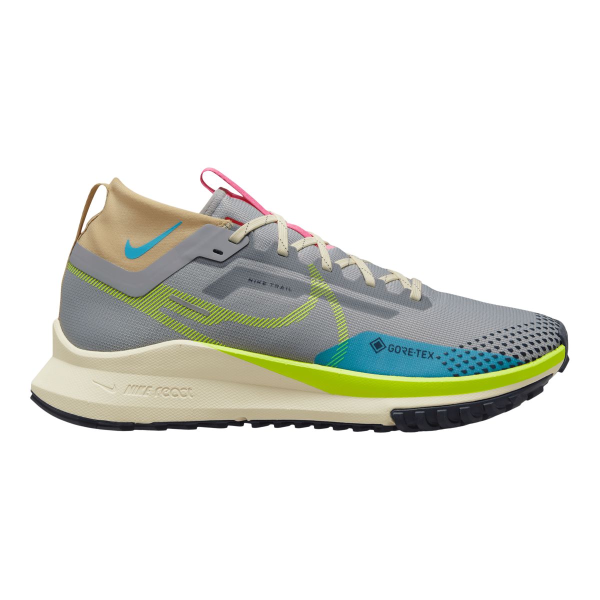 Nike Men's React Pegasus Trail 4 Gore-Tex Trail Running Shoes 