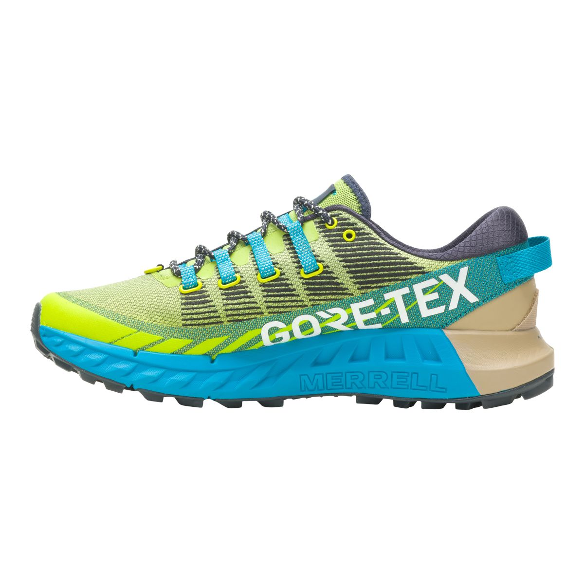 Merrell Men's Agility Peak 4 GTX Breathable Mesh Waterproof Trail Running Shoes