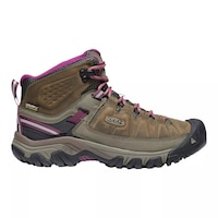 KEEN Women's Targhee III Mid Waterproof Hiking Boots Side_Right