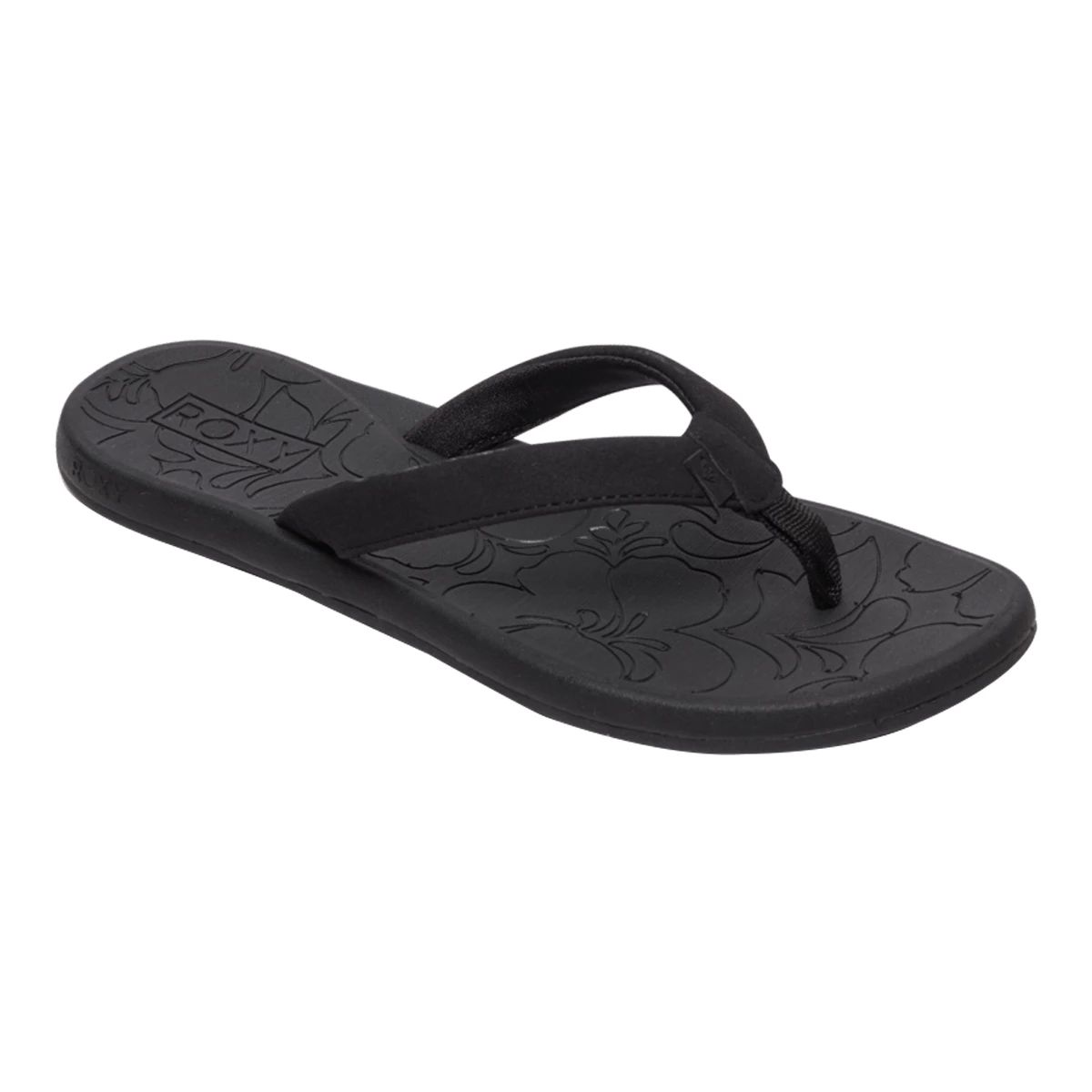 Roxy Women's Vickie Faux Leather Flip Flops