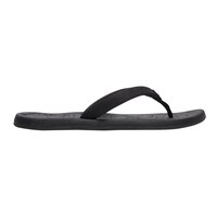 Roxy Women's Vickie Faux Leather Flip Flops Side_Right