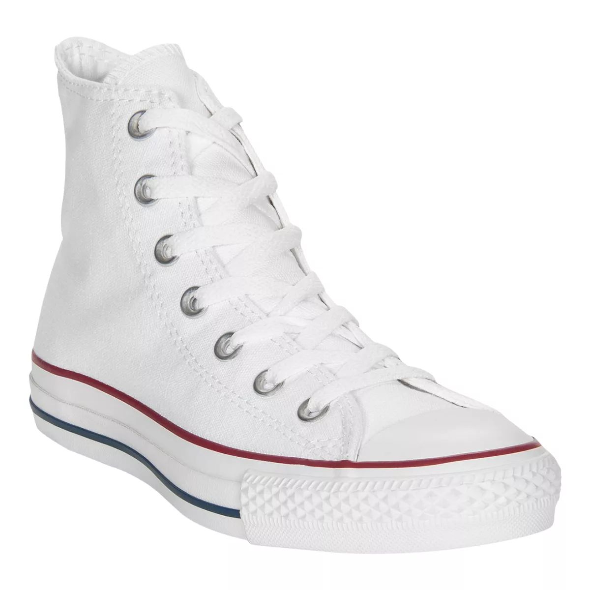 High top best sale chucks white