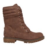 Roxy Women's Aldean Combat Boots, Lace, Casual, Faux Fur, Faux Leather Side_Right