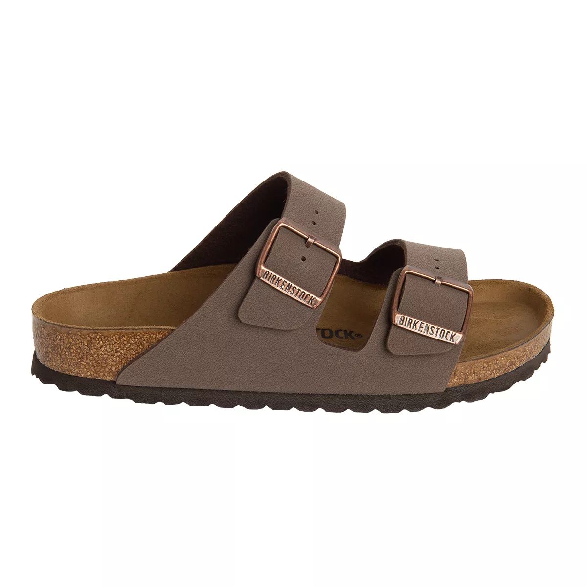 Image of Birkenstock Unisex Arizona Birko-Flor® Two Strap Leather Comfortable Slides/Sandals