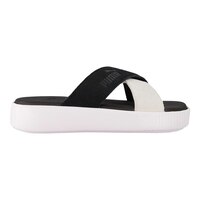 Puma Women's Platform Slides/Sandals, Casual, Suede Side_Right