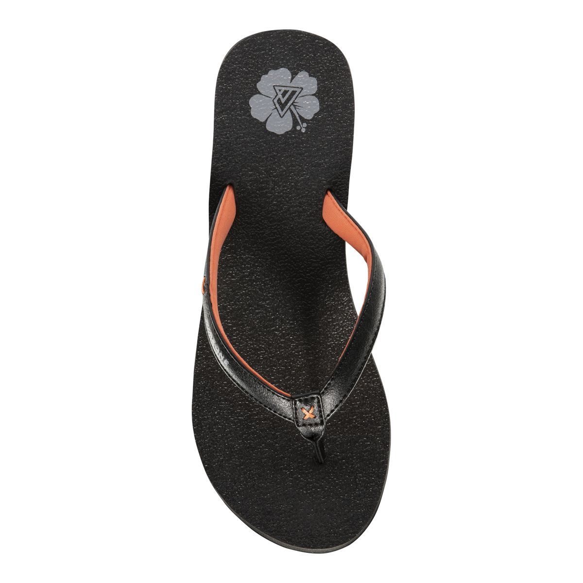 Ripzone Women's Bayside Flip Flops/Sandals, Beach, Foam Footbed