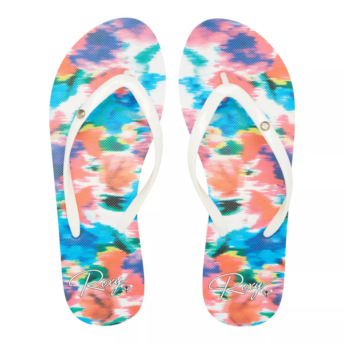 Roxy Women's Portofino III Tie Dye Flip Flops/Sandals
