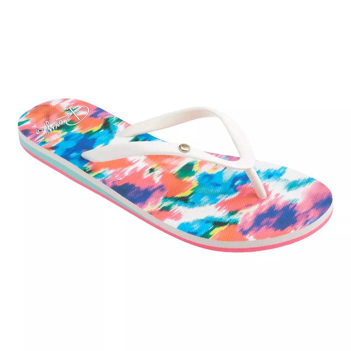 Roxy Women's Portofino III Tie Dye Flip Flops/Sandals