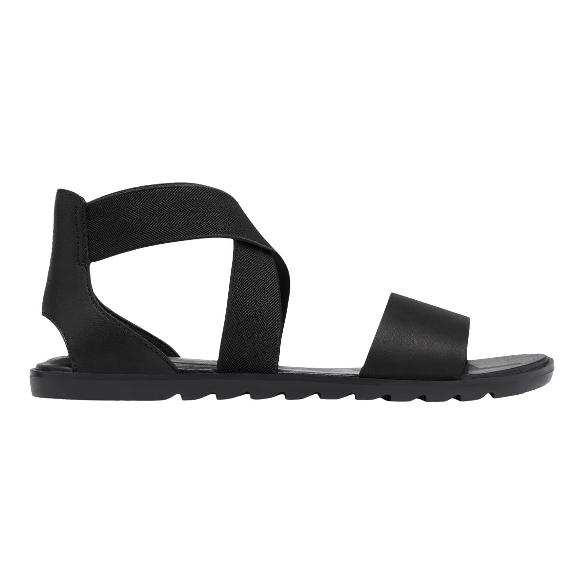 Sorel ella sandal black new arrivals