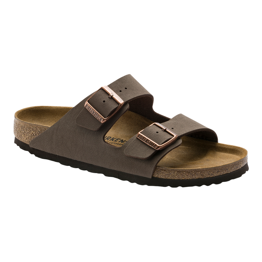 Birkenstock Women's Arizona Birkibuc Two Strap Slides/Sandals 