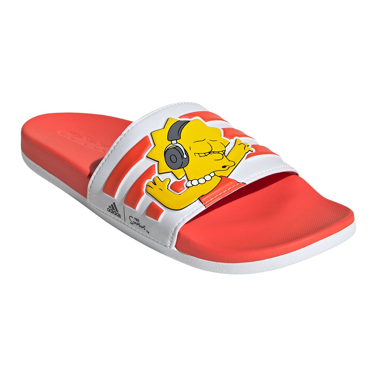 adidas Women's Adilete Simpson Comfort Slides/Sandals, Sport, Casual