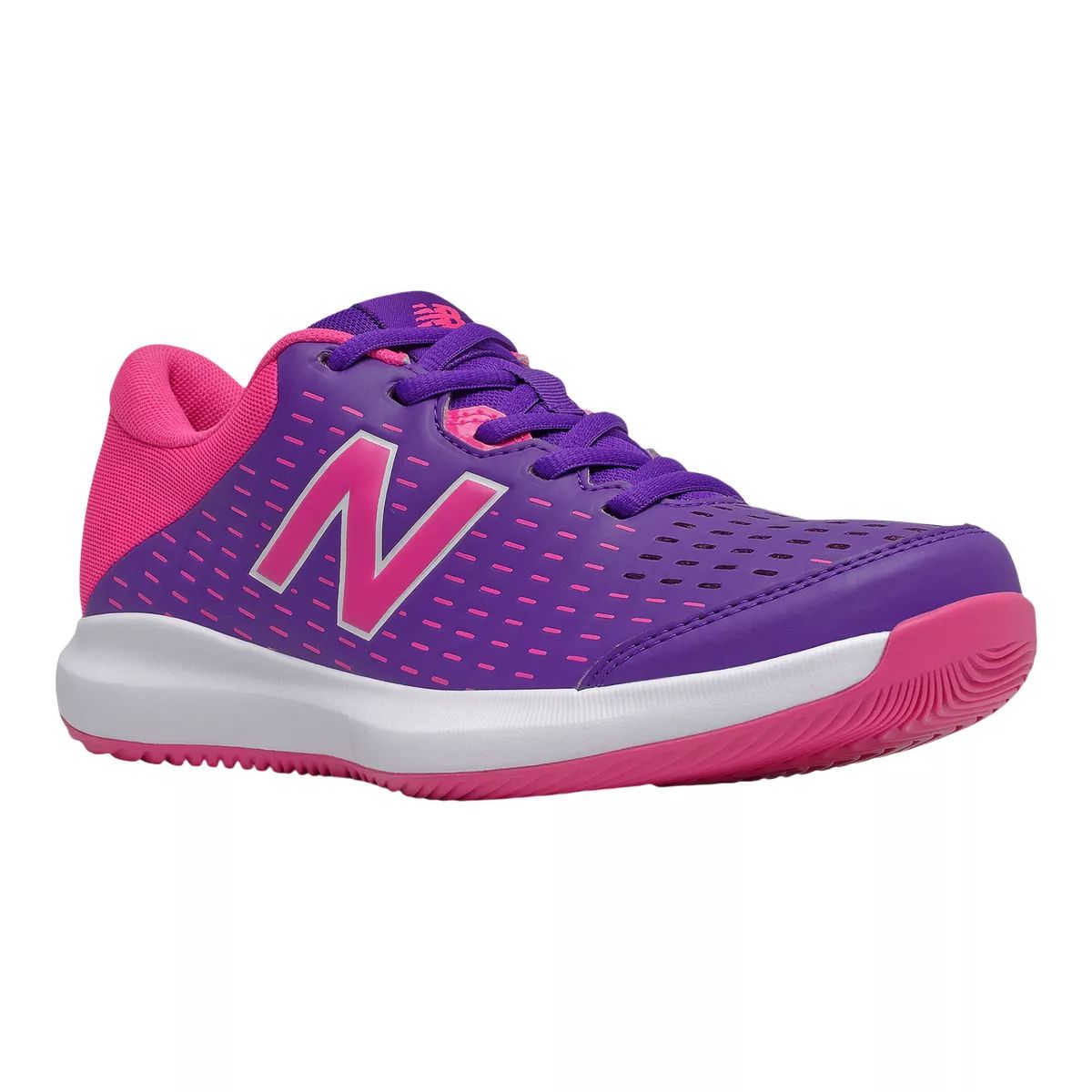 New Balance Women's 696V4 Hard Court Tennis Shoes, Low Top, Lightweight