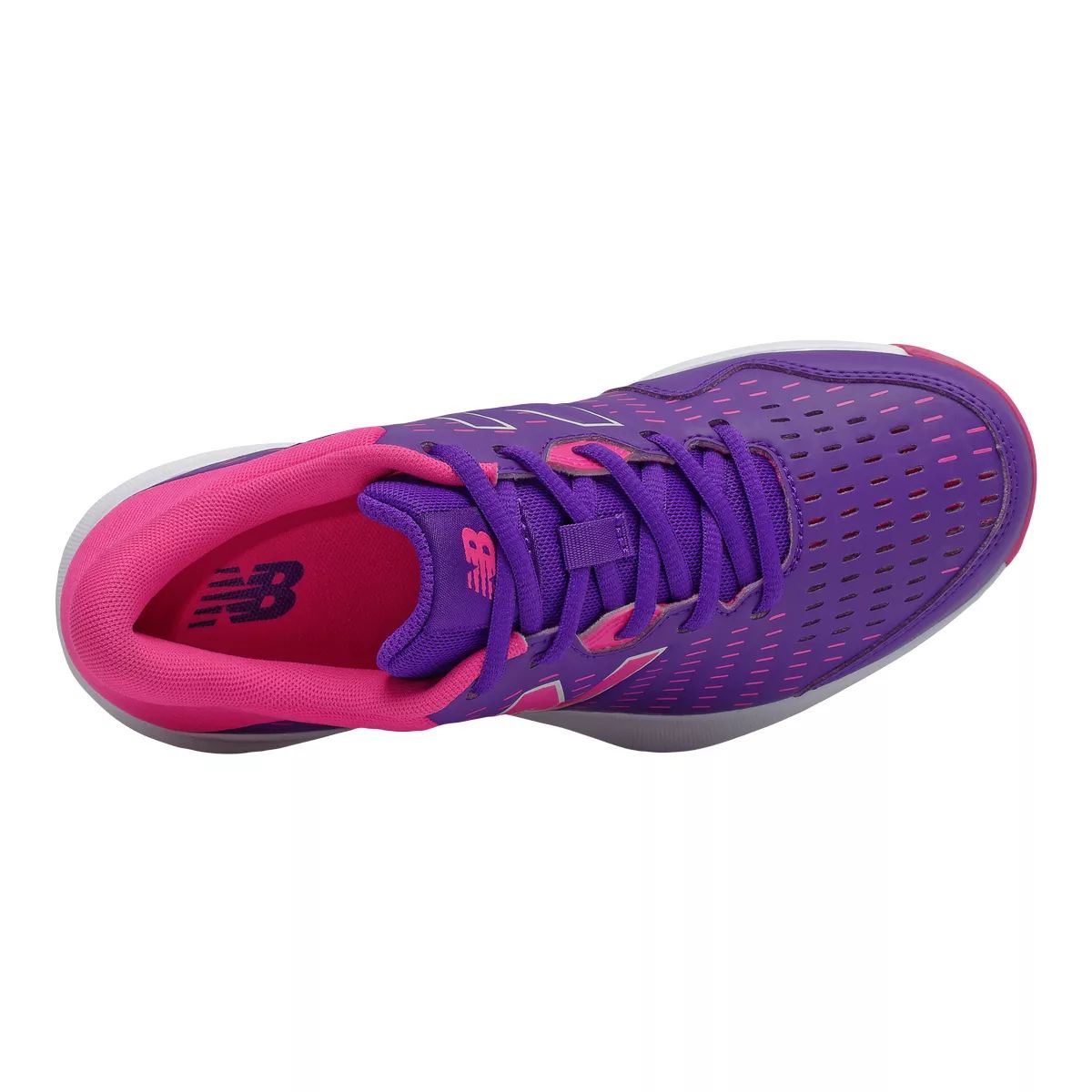 New Balance Women's 696V4 Hard Court Tennis Shoes, Low Top, Lightweight