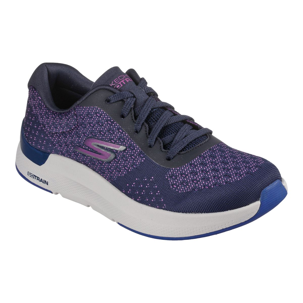 Skechers go train clearance mens purple