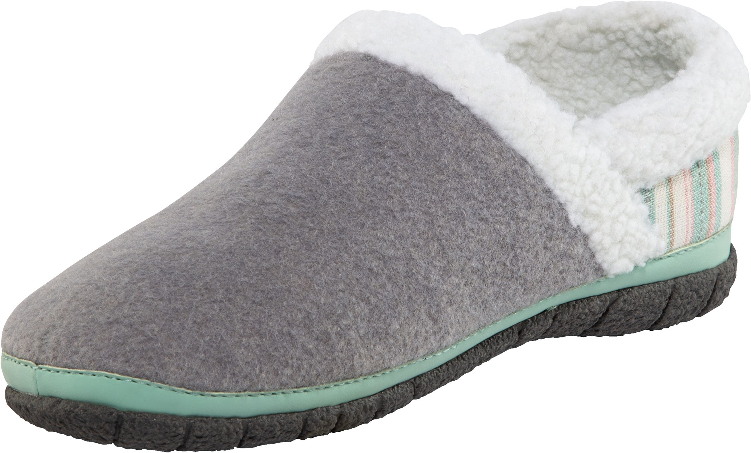 Ripzone Women's Shiloh Slippers, Slip On, Closed Heel, Memory Foam, Canvas, Wool
