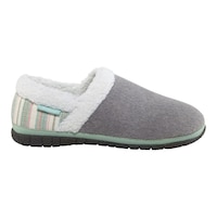 Ripzone Women's Shiloh Slippers, Slip On, Closed Heel, Memory Foam, Canvas, Wool Side_Right
