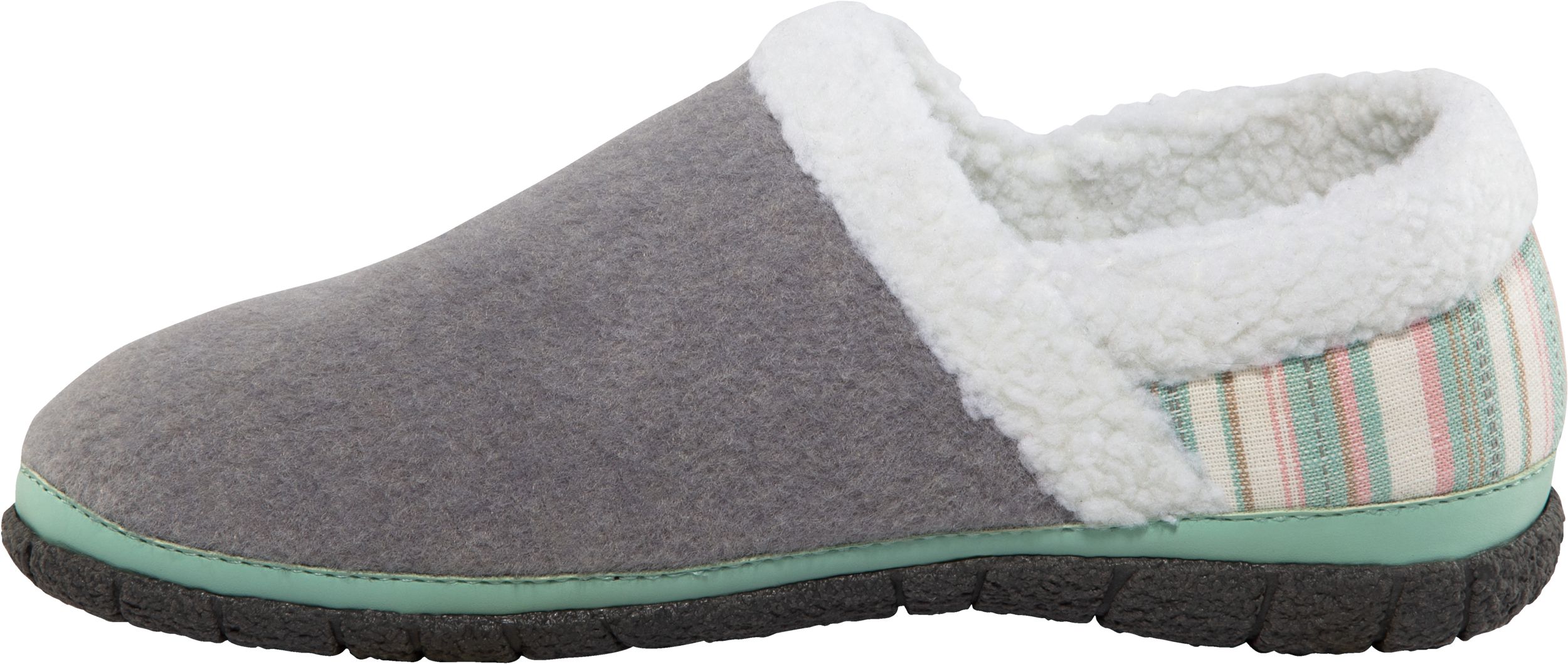 Ripzone Women's Shiloh Slippers, Slip On, Closed Heel, Memory Foam, Canvas, Wool