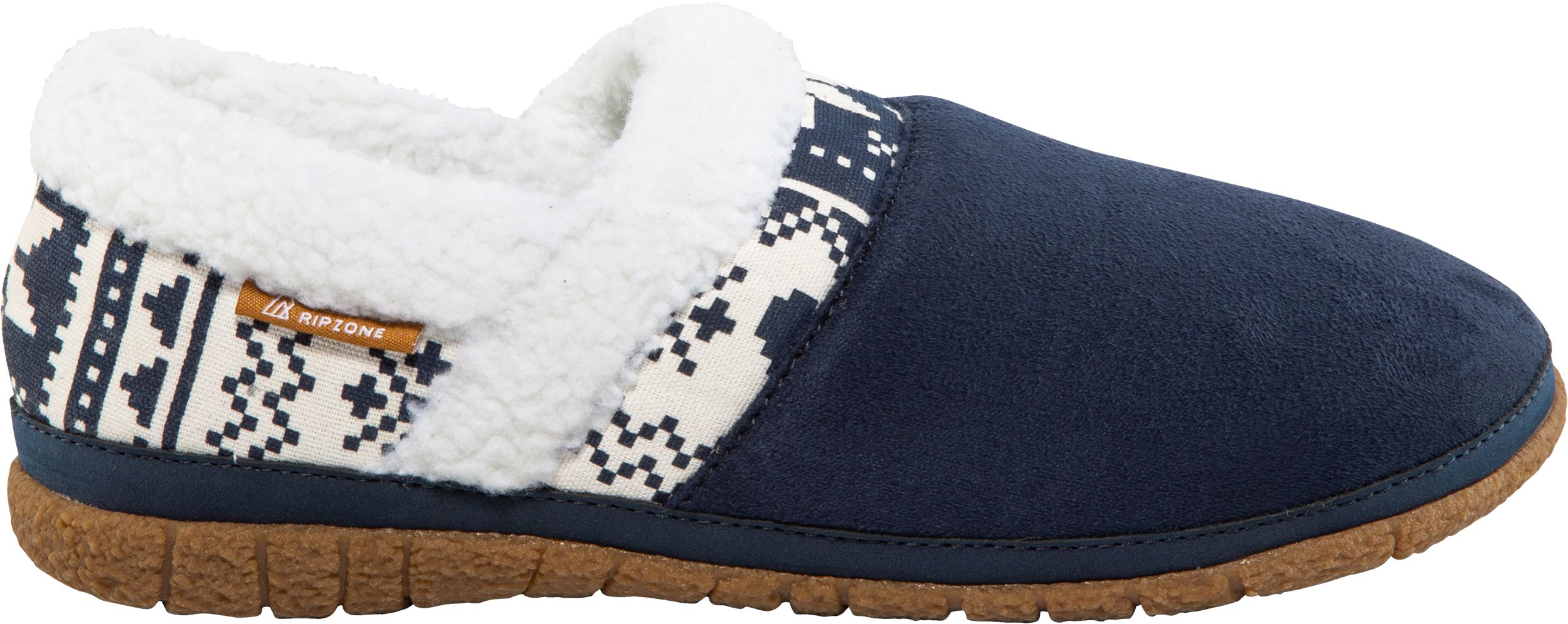 Ripzone Women's Shiloh Slippers, Slip On, Closed Heel, Memory Foam, Canvas, Wool