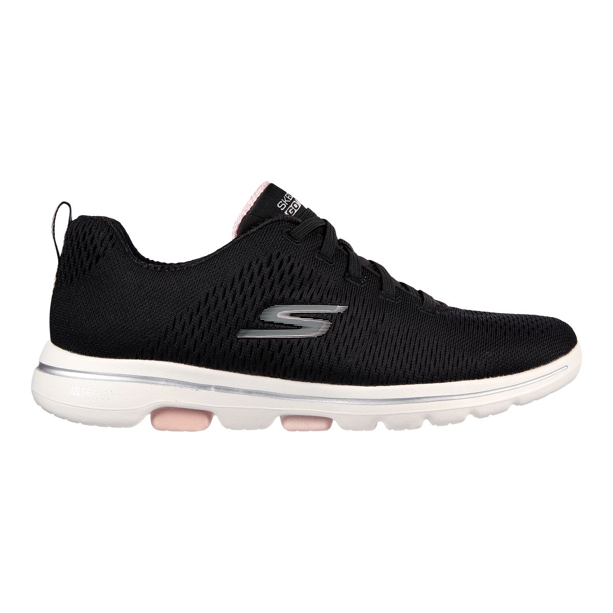 Knit skechers shop shoes