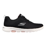 Skechers Women's Go Walk 5™ E-Z Fit Shoes, Wide Width, Slip On, Walking, Training, Knit Side_Right