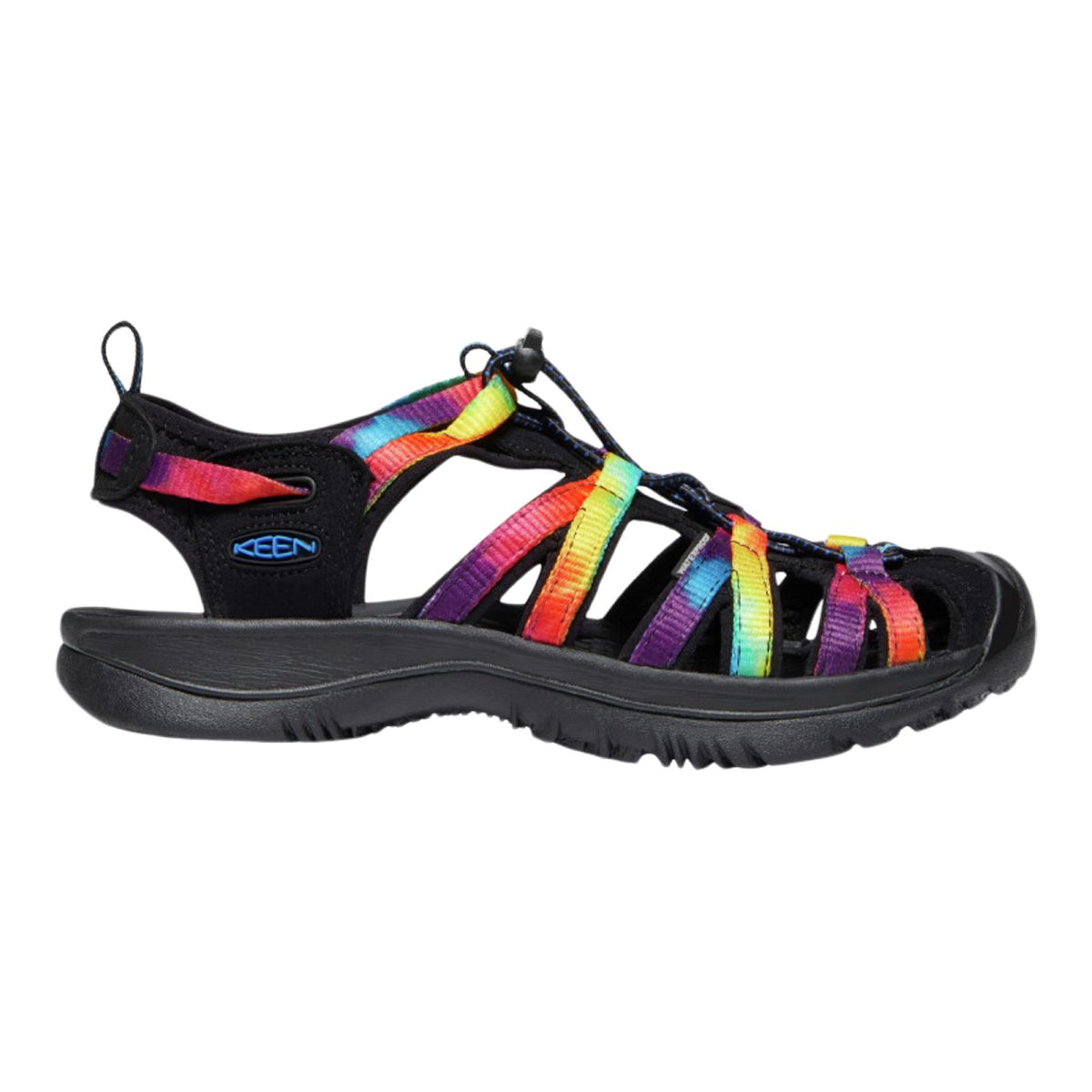 Amazon.com | KEEN Women's Whisper Closed Toe Sport Sandals, Coffee/Multi,  8.5 | Sport Sandals & Slides