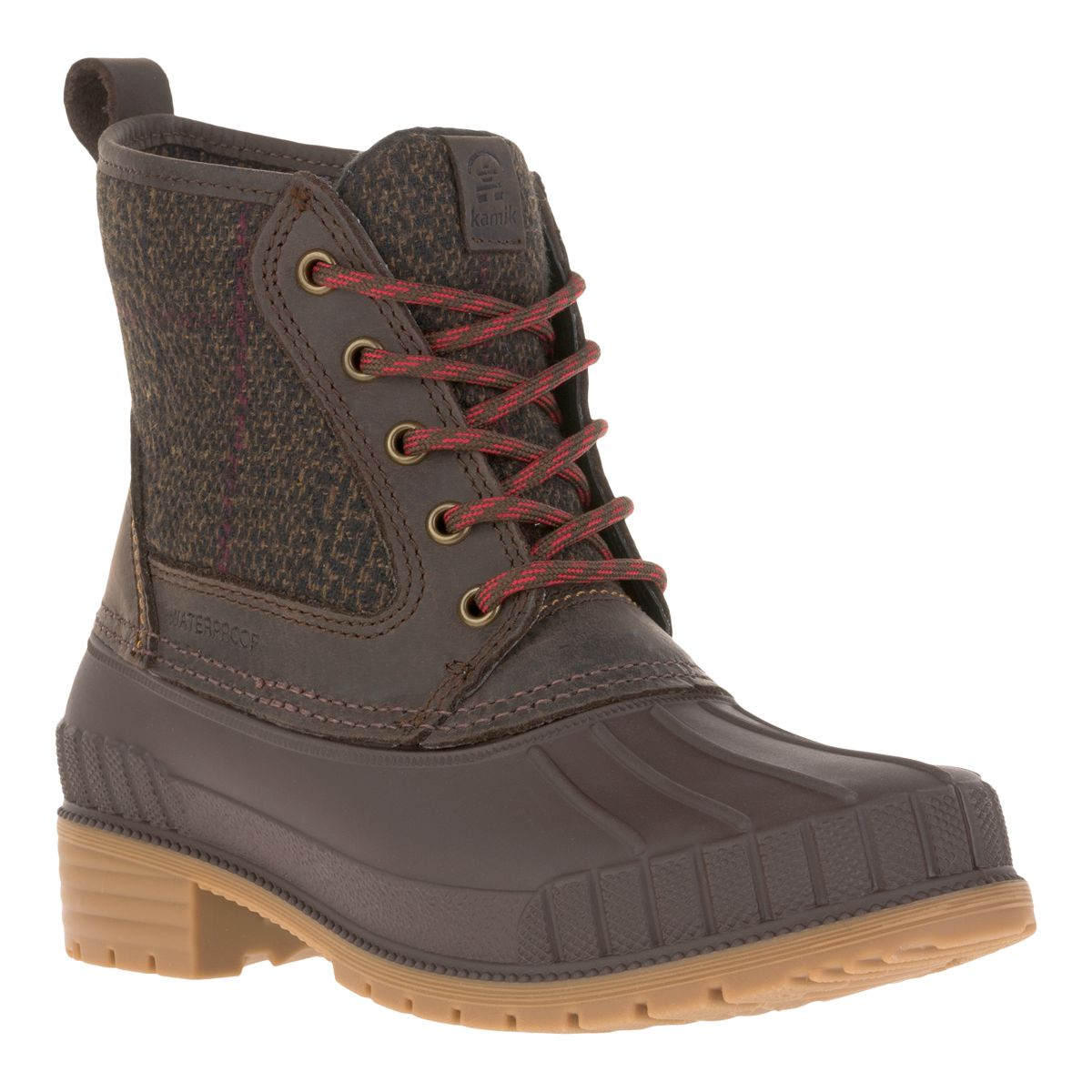 Kamik Women's Sienna Mid Winter Boots, Mid Top, Waterproof, Non Slip, Lightweight