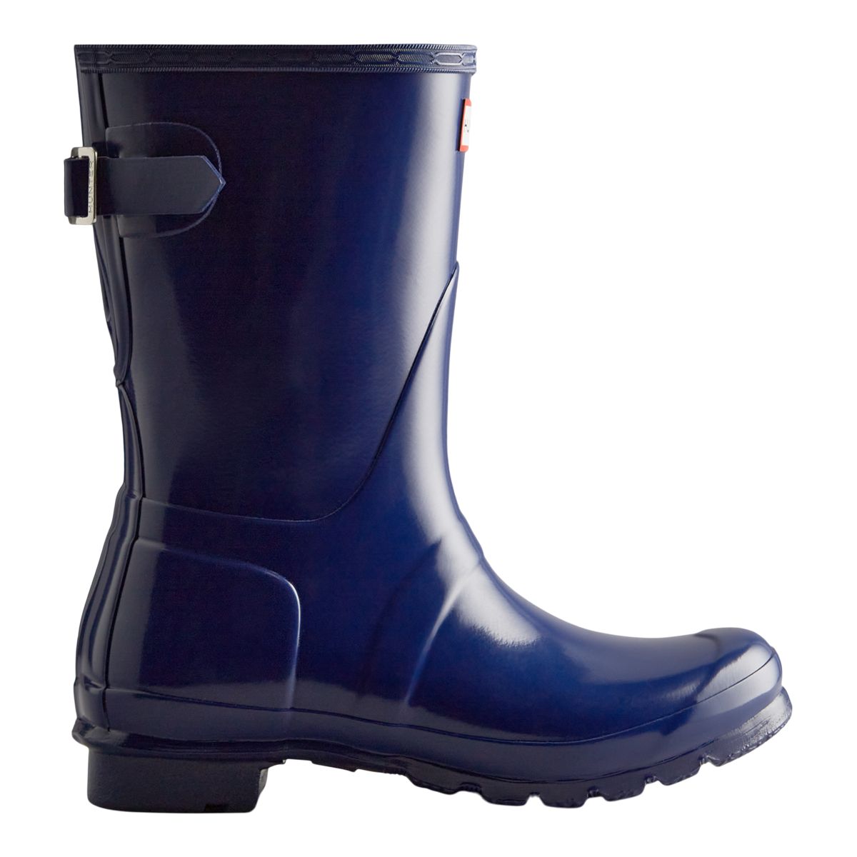 Hunter Women's Original Back Adjustable Gloss Rubber Rain Boots