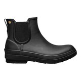 Bogs Women's Amanda Plush II Waterproof Slip-On Rain Boots Side_Right