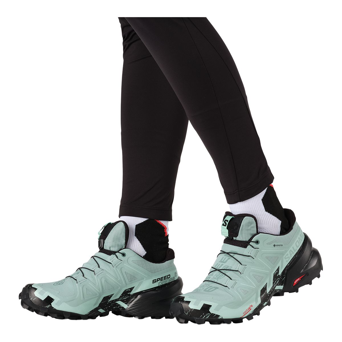 Salomon Women's Speedcross 6 Gore-Tex Comfortable Waterproof Trail Running Shoes