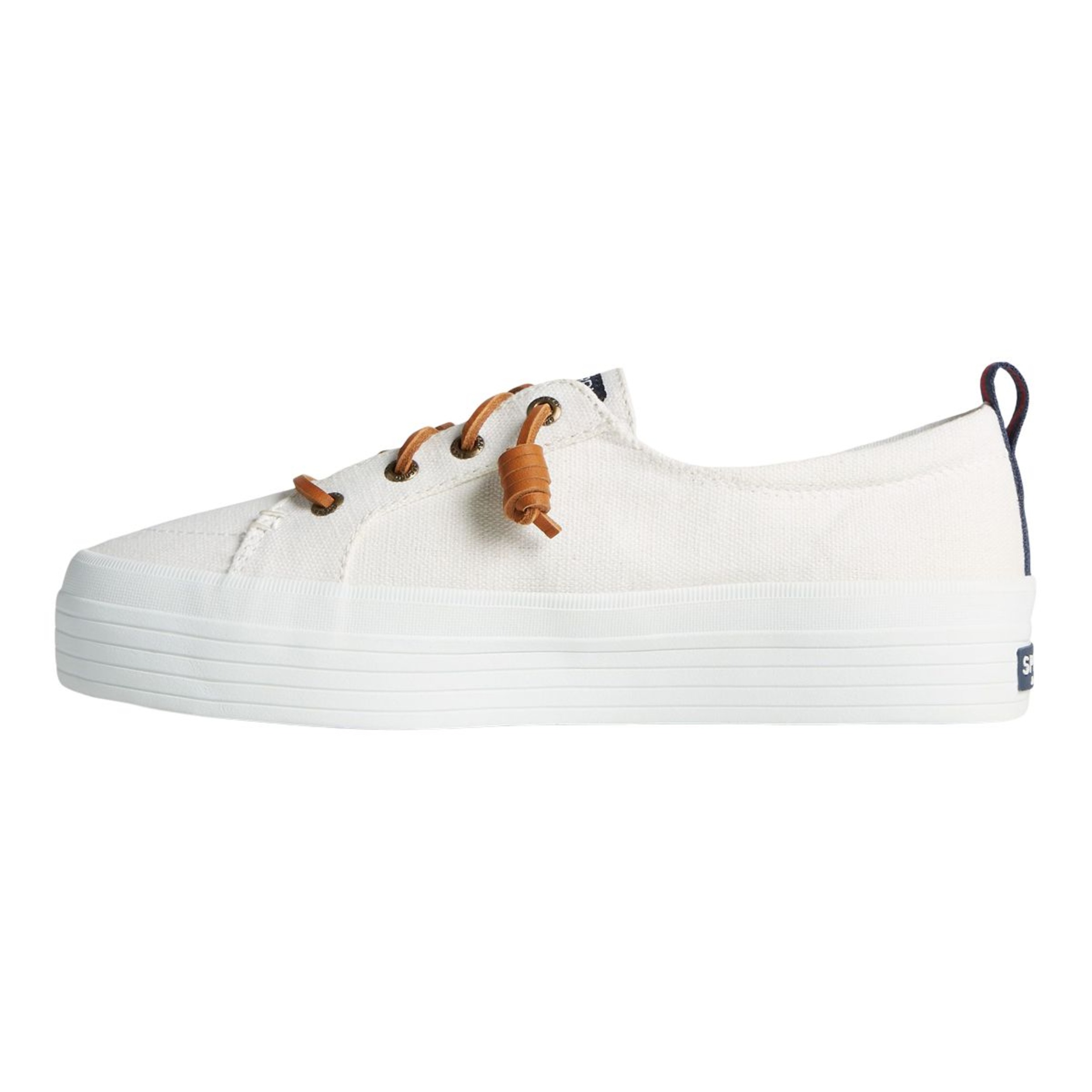 sperry women's crest vibe leather sneakers