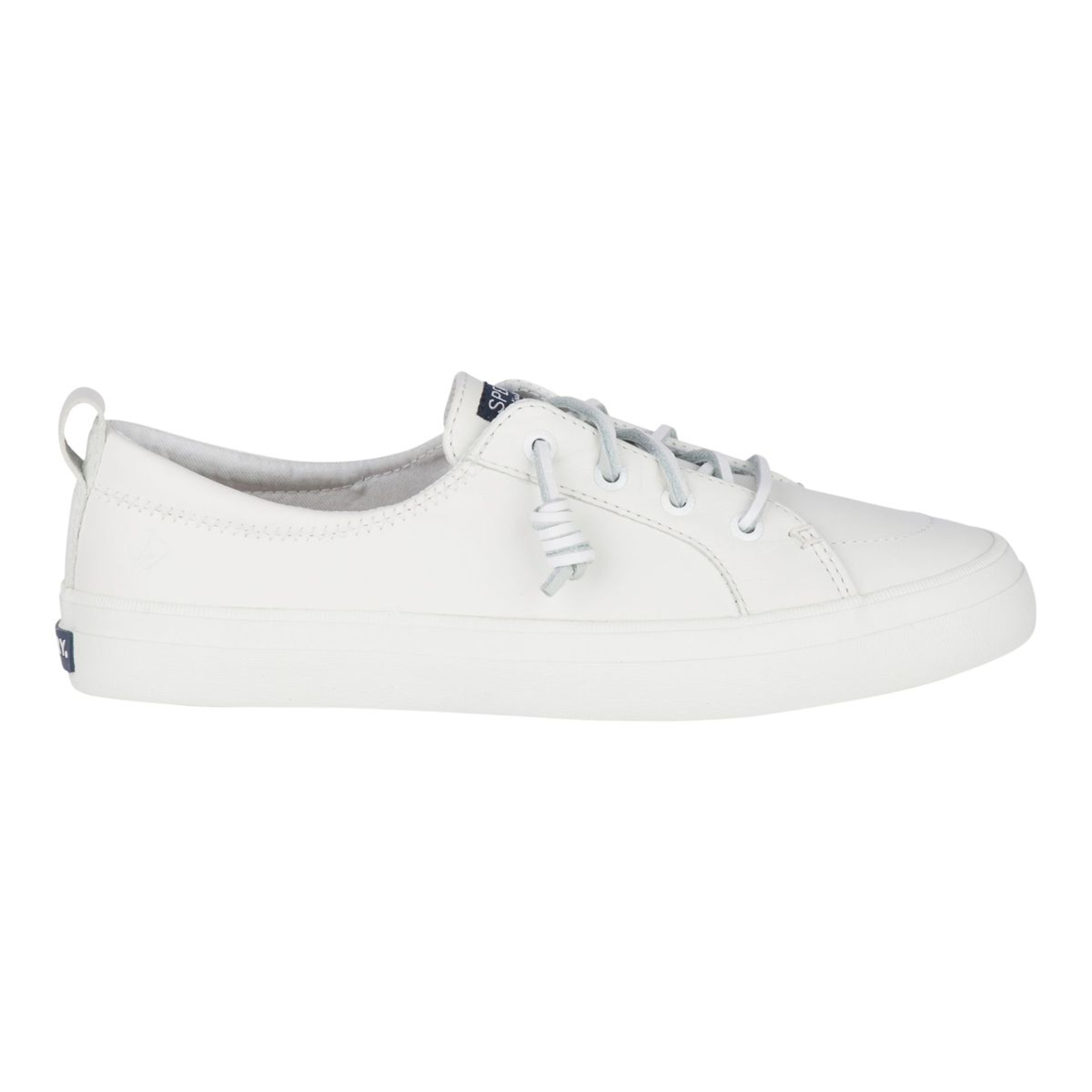 Sperry Women's Crest Vibe Leather Sneakers - White