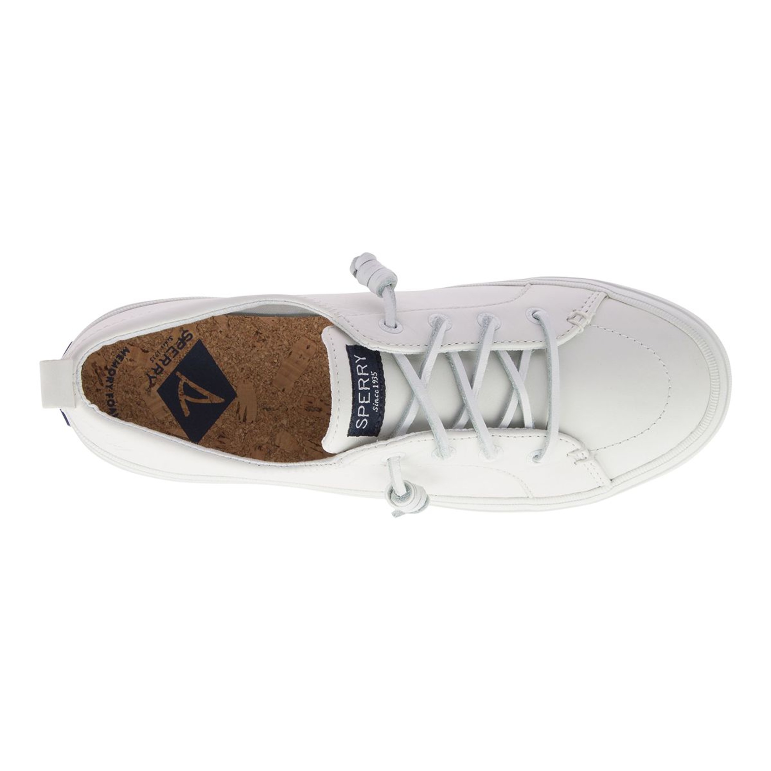 sperry women's crest vibe leather sneakers