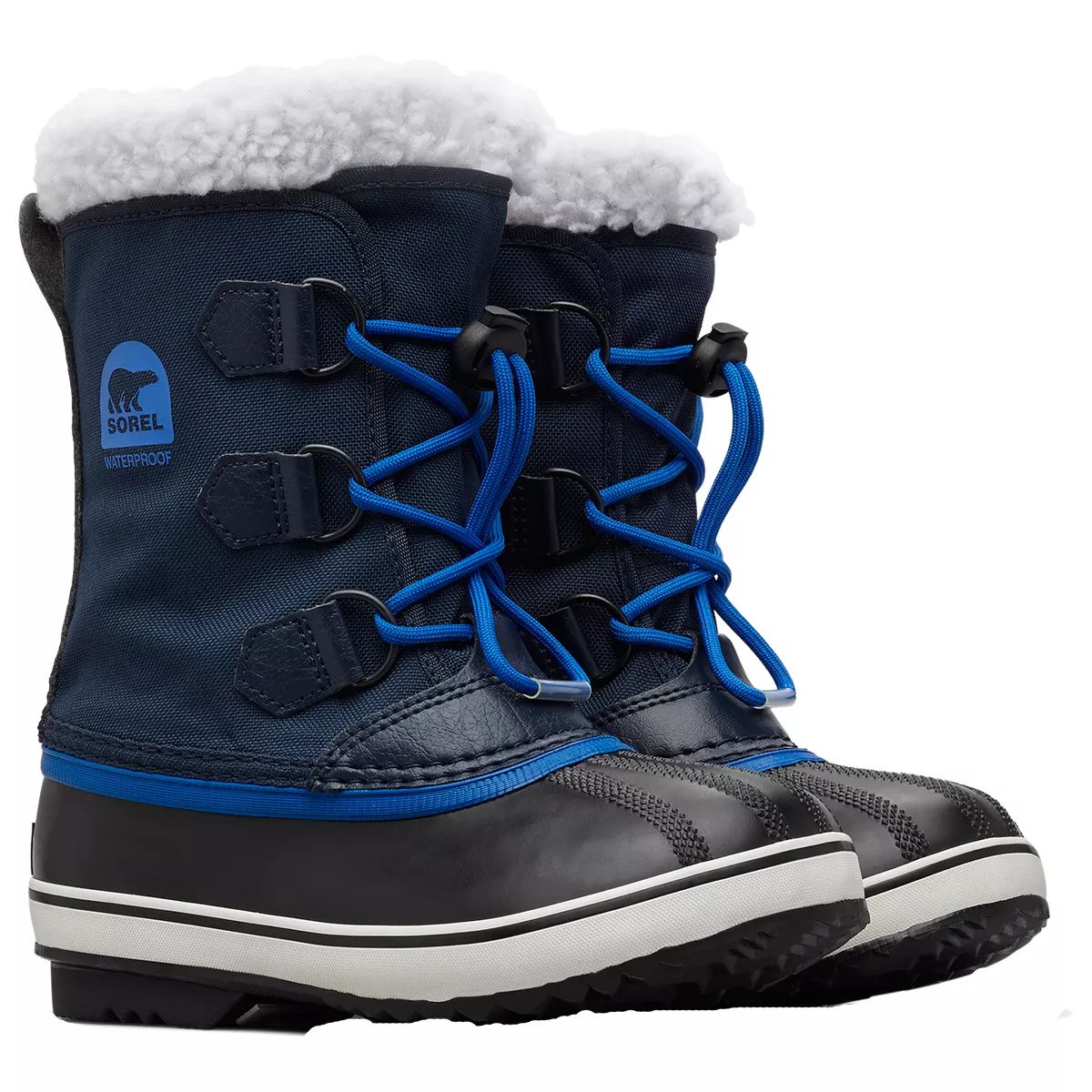 Sorel Kids' Yoot Pac Nylon Waterproof Insulated Sherpa Winter Boots