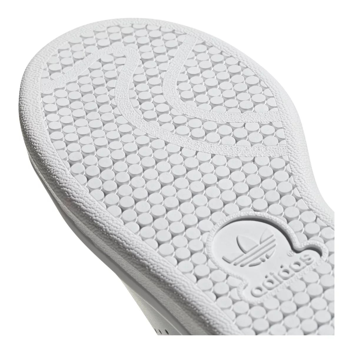 adidas Girls' Stan Smith Grade School Shoes - White/Pink