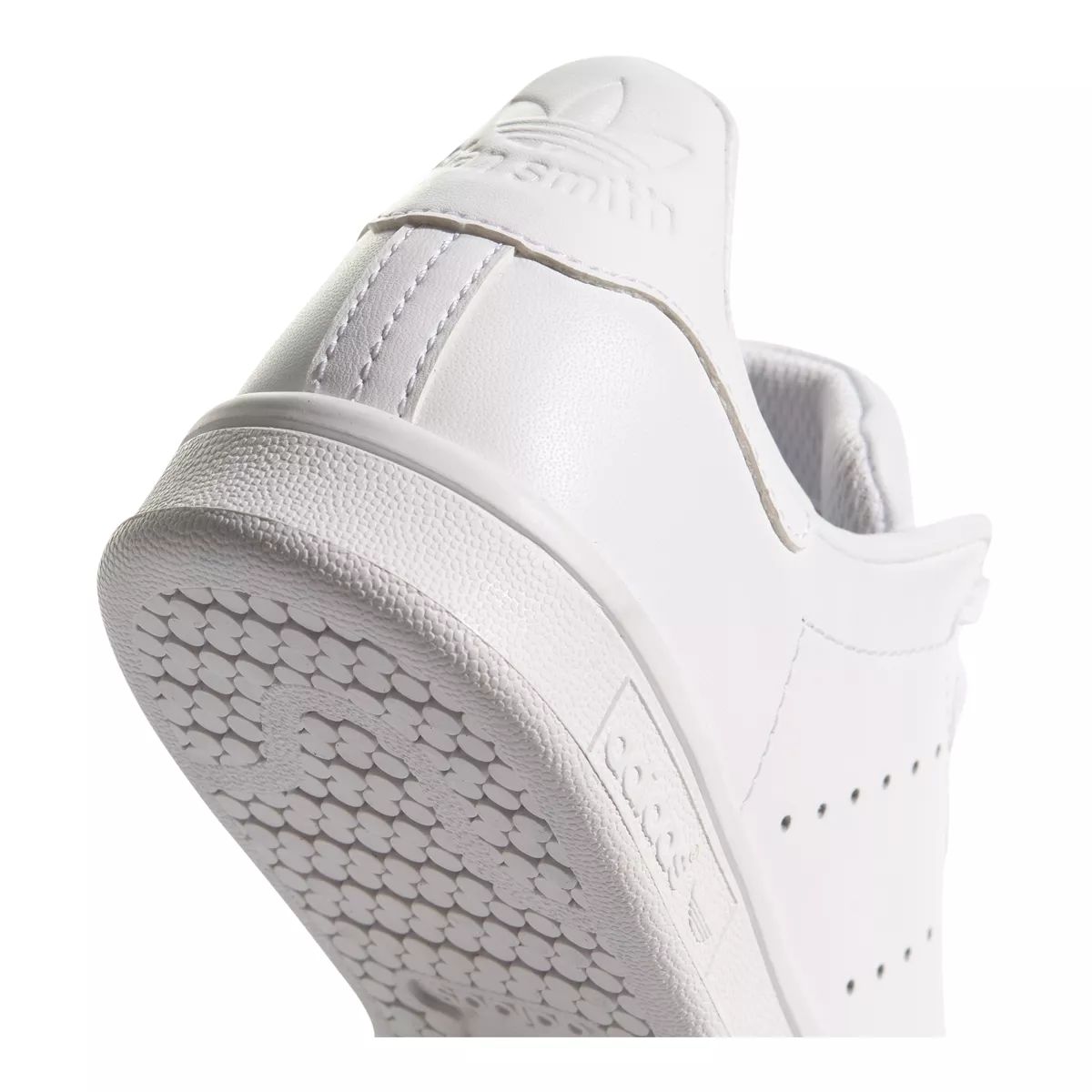 adidas Girls' Stan Smith Grade School Shoes - White/Pink