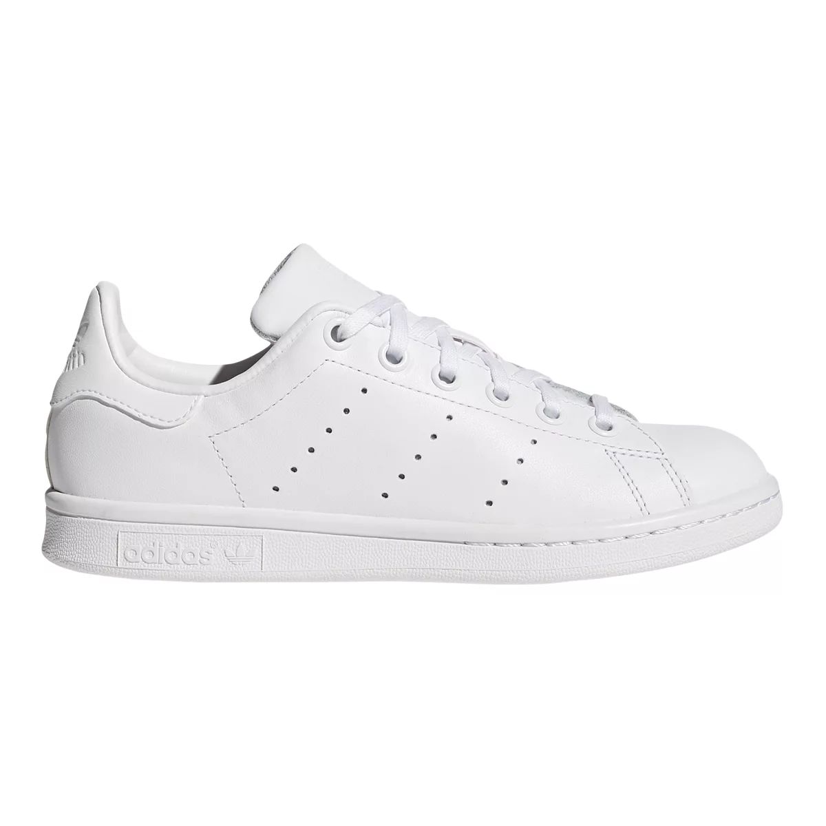adidas Girls' Stan Smith Grade School Shoes - White/Pink