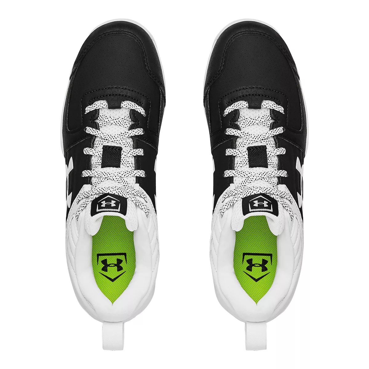 Under Armor Kids' Pre-School/Grade School Leadoff Rubber Molded Baseball Cleats