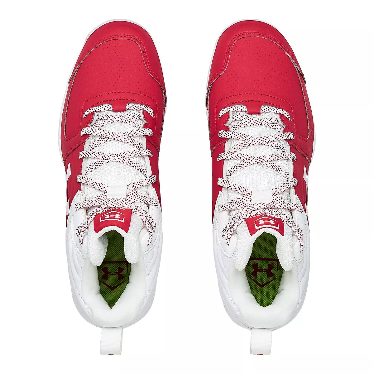 Under Armour Kids' Leadoff Rubber Molded Mid Top Baseball Cleats