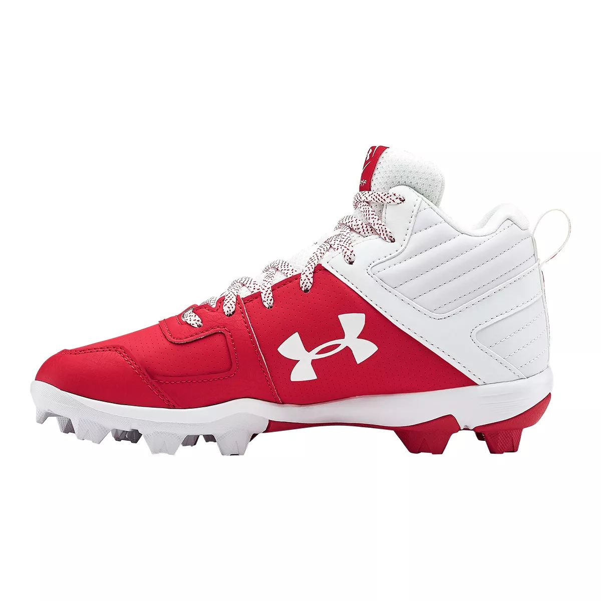 Under Armour Kids' Leadoff Rubber Molded Mid Top Baseball Cleats
