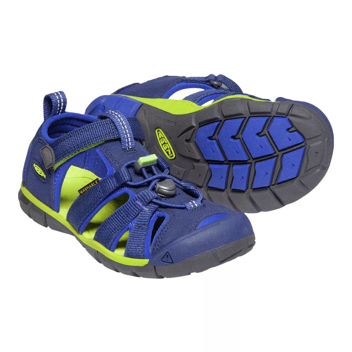 Keen Kids' Pre-School/Grade School Seacamp II CNX Closed Toe Sandals/Shoes, Boys'/Girls', Heel Strap