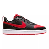 Nike Kids' Grade School Court Borough 2 Shoes, Boys, Low Top, Basketball, Leather Side_Right
