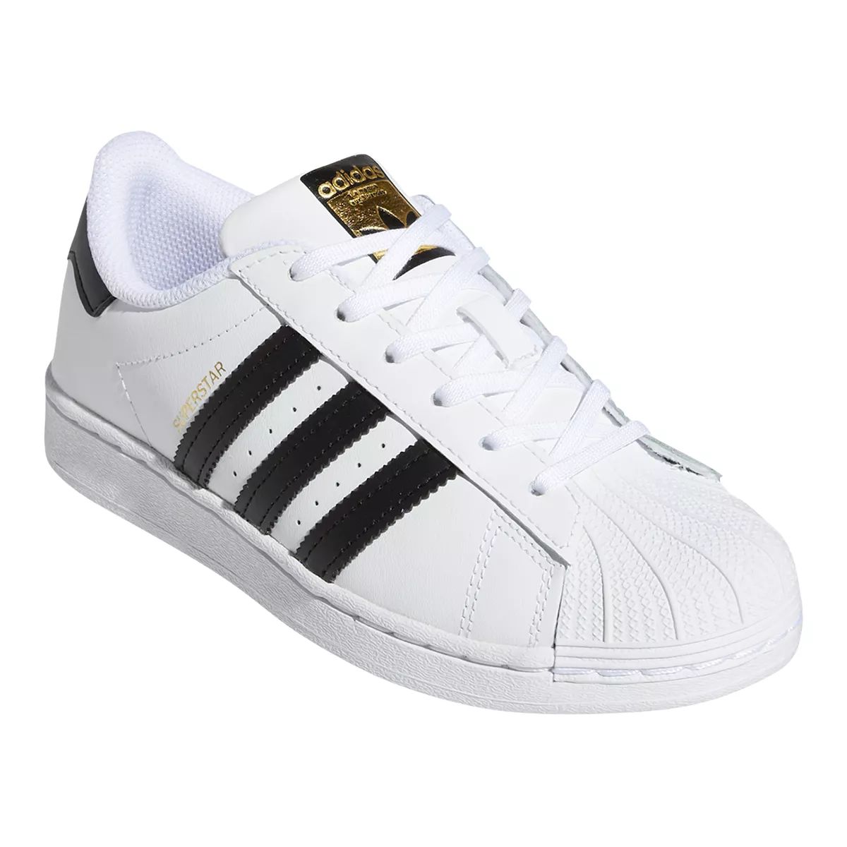 adidas Kids' Pre-School Originals Superstar Shoes, Boys, Sneakers, Basketball, Lace